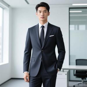 层姿商务西装定制